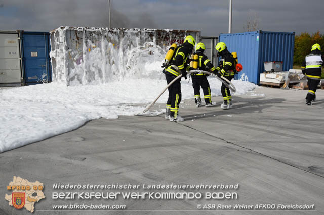 20191012 Abschnittsbung bei der Firma Hofer KG in Trumau  Foto: ASB Rene Weiner AFKDO Ebreichsdorf