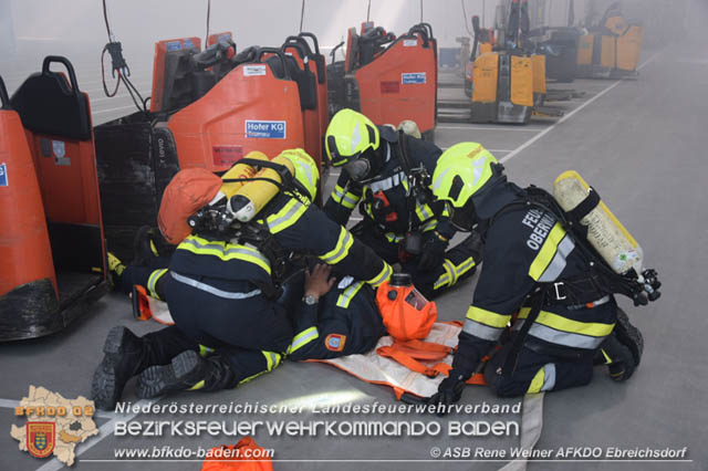 20191012 Abschnittsübung bei der Firma Hofer KG in Trumau Foto: ASB Rene Weiner AFKDO Ebreichsdorf 20191012 Abschnittsübung bei der Firma Hofer KG in Trumau Foto: ASB Rene Weiner AFKDO Ebreichsdorf