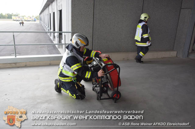 20191012 Abschnittsbung bei der Firma Hofer KG in Trumau  Foto: ASB Rene Weiner AFKDO Ebreichsdorf