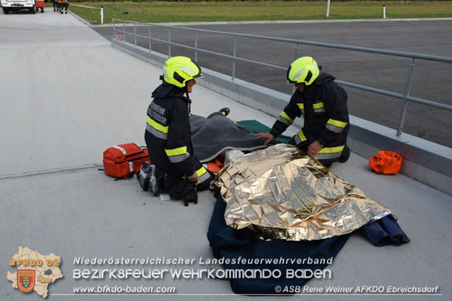 20191012 Abschnittsbung bei der Firma Hofer KG in Trumau  Foto: ASB Rene Weiner AFKDO Ebreichsdorf