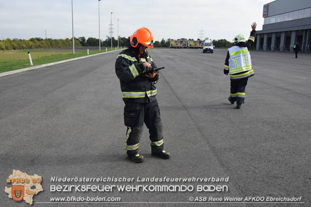 20191012 Abschnittsbung bei der Firma Hofer KG in Trumau  Foto: ASB Rene Weiner AFKDO Ebreichsdorf