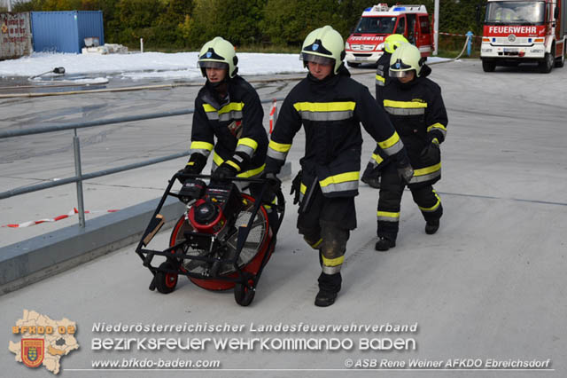 20191012 Abschnittsbung bei der Firma Hofer KG in Trumau  Foto: ASB Rene Weiner AFKDO Ebreichsdorf