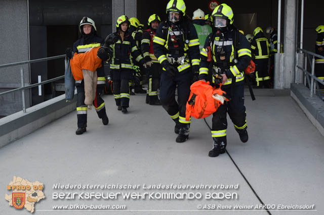 20191012 Abschnittsbung bei der Firma Hofer KG in Trumau  Foto: ASB Rene Weiner AFKDO Ebreichsdorf