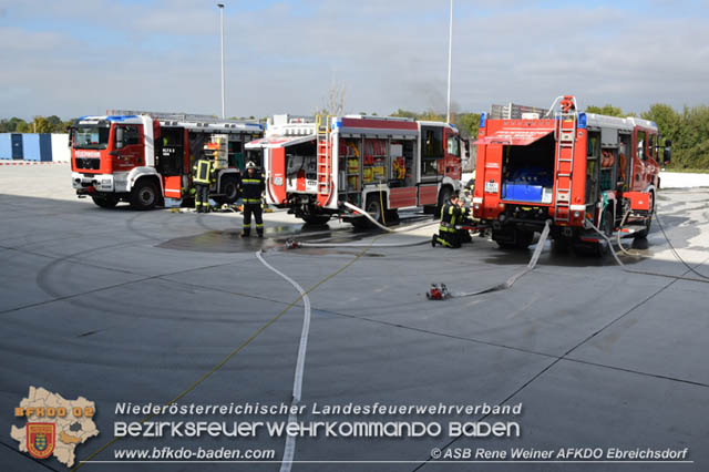 20191012 Abschnittsbung bei der Firma Hofer KG in Trumau  Foto: ASB Rene Weiner AFKDO Ebreichsdorf