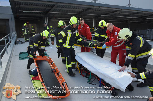 20191012 Abschnittsbung bei der Firma Hofer KG in Trumau  Foto: ASB Rene Weiner AFKDO Ebreichsdorf