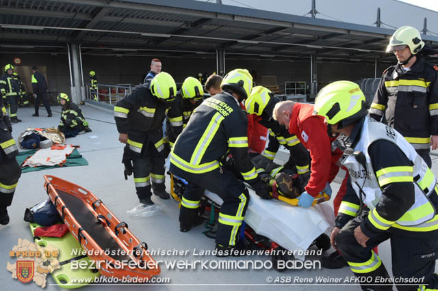 20191012 Abschnittsbung bei der Firma Hofer KG in Trumau  Foto: ASB Rene Weiner AFKDO Ebreichsdorf