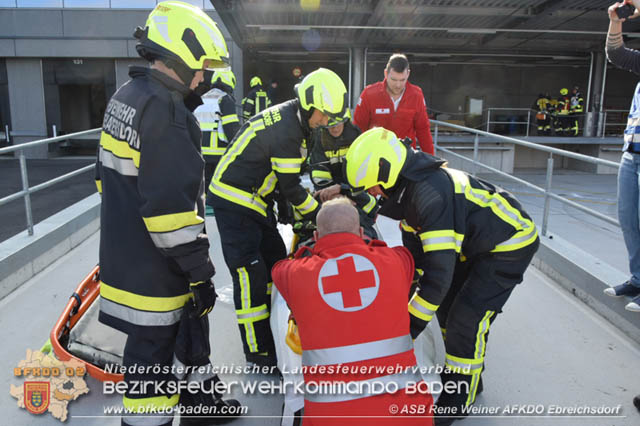 20191012 Abschnittsbung bei der Firma Hofer KG in Trumau  Foto: ASB Rene Weiner AFKDO Ebreichsdorf