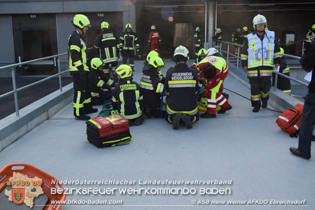 20191012 Abschnittsbung bei der Firma Hofer KG in Trumau  Foto: ASB Rene Weiner AFKDO Ebreichsdorf