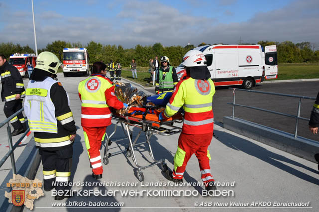 20191012 Abschnittsbung bei der Firma Hofer KG in Trumau  Foto: ASB Rene Weiner AFKDO Ebreichsdorf