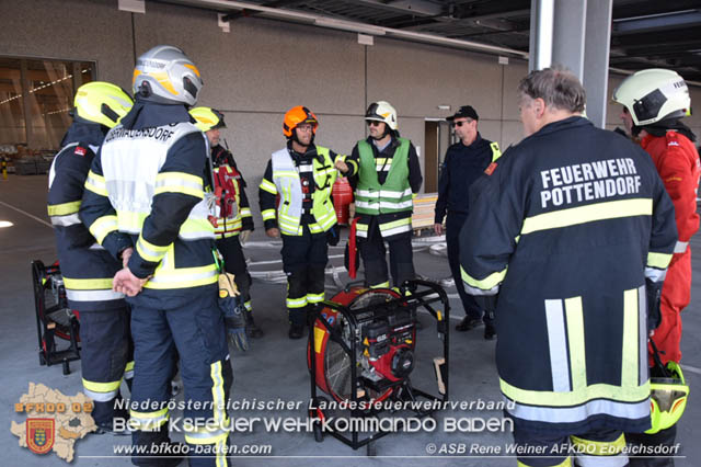 20191012 Abschnittsbung bei der Firma Hofer KG in Trumau  Foto: ASB Rene Weiner AFKDO Ebreichsdorf