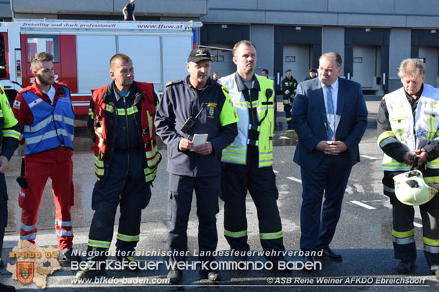 20191012 Abschnittsbung bei der Firma Hofer KG in Trumau  Foto: ASB Rene Weiner AFKDO Ebreichsdorf