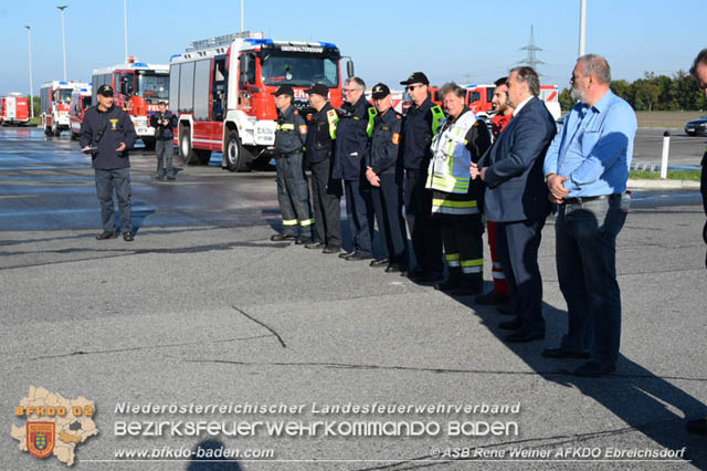 20191012 Abschnittsbung bei der Firma Hofer KG in Trumau  Foto: ASB Rene Weiner AFKDO Ebreichsdorf