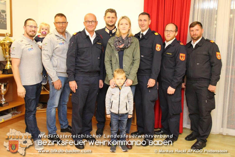 Spendenbergabe Blaulicht Grand Prix 2019 zugunsten der Familie eines bei einem tragischen Forstunfall verunglckten Feuerwehrkameraden aus Furth an der Triesting  Foto: ASB Markus Hackl AFKDO Pottenstein