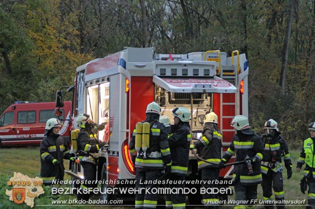 20191109 Unterabschnittsbung in Schranawand  Foto: Hubert Wagner