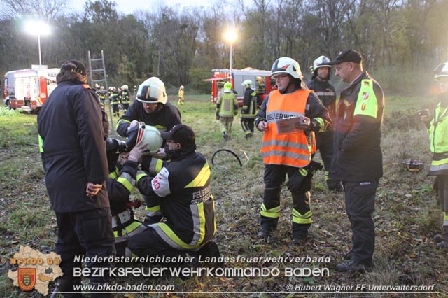 20191109 Unterabschnittsbung in Schranawand  Foto: Hubert Wagner