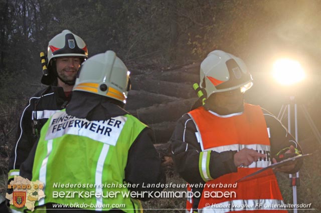 20191109 Unterabschnittsbung in Schranawand  Foto: Hubert Wagner