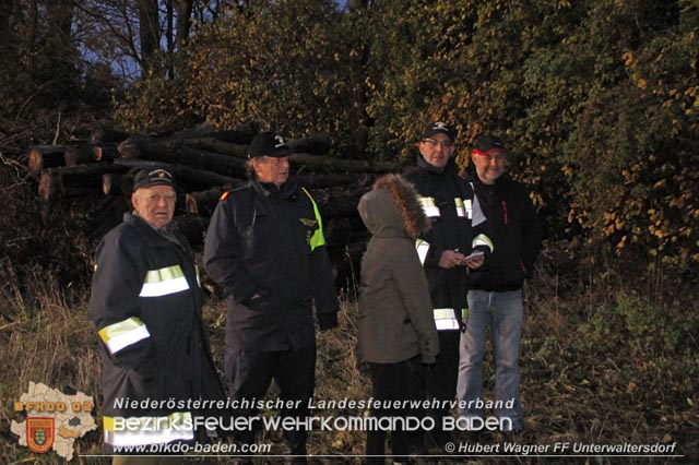 20191109 Unterabschnittsbung in Schranawand  Foto: Hubert Wagner