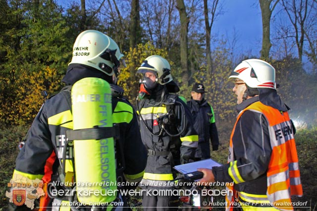 20191109 Unterabschnittsbung in Schranawand  Foto: Hubert Wagner