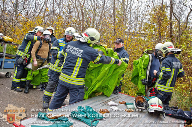 Schadstoffübung Auxilium 2019 Foto: Stefan Schneider Schadstoffübung Auxilium 2019 Foto: Stefan Schneider