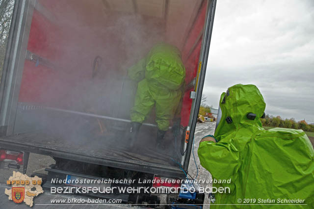Schadstoffübung Auxilium 2019 Foto: Stefan Schneider Schadstoffübung Auxilium 2019 Foto: Stefan Schneider