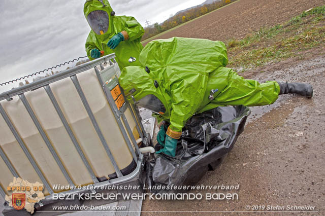 Schadstoffübung Auxilium 2019 Foto: Stefan Schneider Schadstoffübung Auxilium 2019 Foto: Stefan Schneider