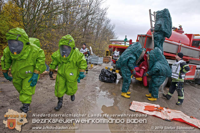 Schadstoffübung Auxilium 2019 Foto: Stefan Schneider Schadstoffübung Auxilium 2019 Foto: Stefan Schneider