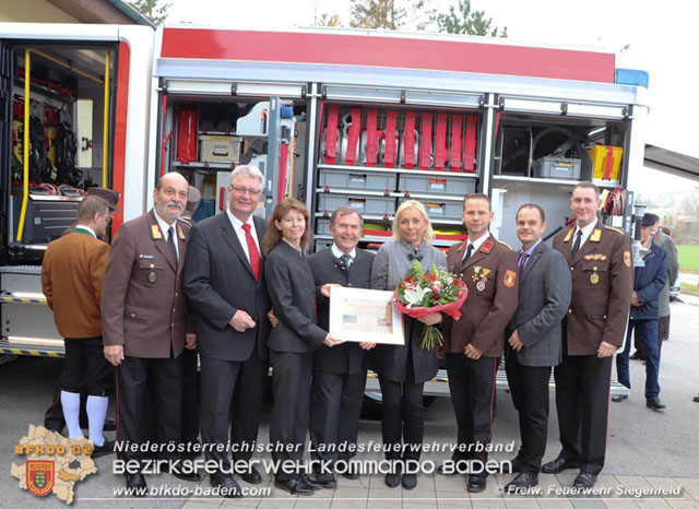 20191124 Feierliche Segnung des neuen Hilfeleistungsfahrzeug (HLF2) der FF Siegenfeld  Foto: FF Siegenfeld