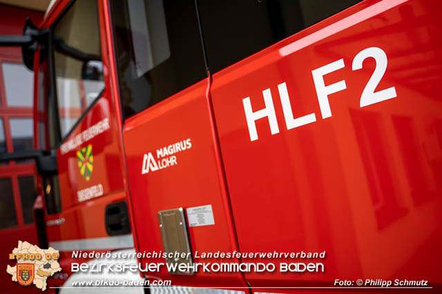 20191124 Feierliche Segnung des neuen Hilfeleistungsfahrzeug (HLF2) der FF Siegenfeld  Foto:  Philipp Schmutz