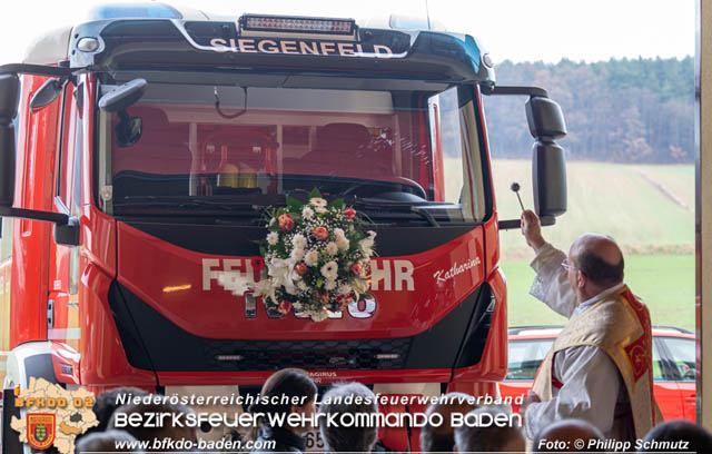 20191124 Feierliche Segnung des neuen Hilfeleistungsfahrzeug (HLF2) der FF Siegenfeld Foto: © Philipp Schmutz 20191124 Feierliche Segnung des neuen Hilfeleistungsfahrzeug (HLF2) der FF Siegenfeld Foto: © Philipp Schmutz