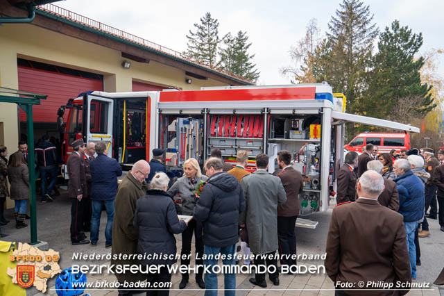 20191124 Feierliche Segnung des neuen Hilfeleistungsfahrzeug (HLF2) der FF Siegenfeld  Foto:  Philipp Schmutz