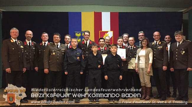 146. Mitgliederversammlung der FF St. Veit/Triesting  Foto: Johannes Weinbauer