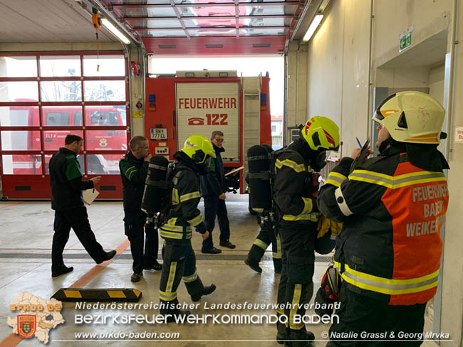 20200229 4 Feuerwehren absolvierten Ausbildungsprüfung Atemschutz in Baden  Fotos: Natalie Grassl & Georg Mrvka