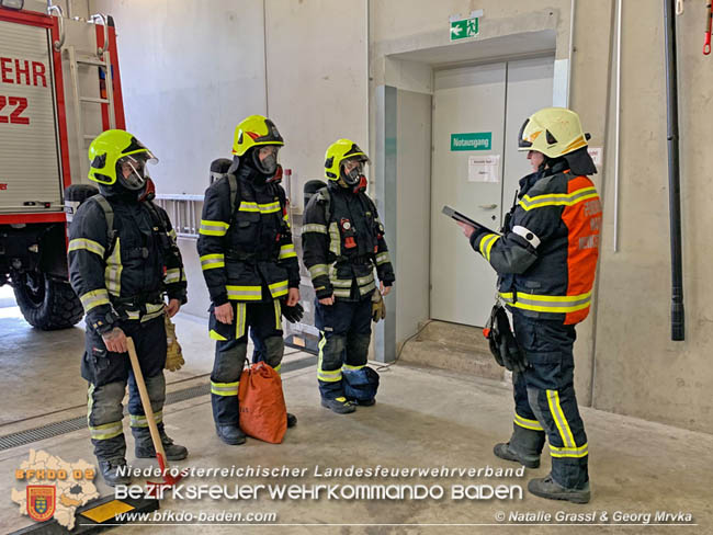 20200229 4 Feuerwehren absolvierten Ausbildungsprüfung Atemschutz in Baden  Fotos: Natalie Grassl & Georg Mrvka