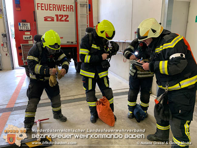 20200229 4 Feuerwehren absolvierten Ausbildungsprüfung Atemschutz in Baden  Fotos: Natalie Grassl & Georg Mrvka