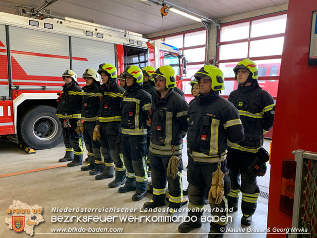 20200229 4 Feuerwehren absolvierten Ausbildungsprüfung Atemschutz in Baden  Fotos: Natalie Grassl & Georg Mrvka