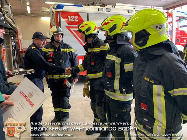 20200229 4 Feuerwehren absolvierten Ausbildungsprüfung Atemschutz in Baden  Fotos: Natalie Grassl & Georg Mrvka