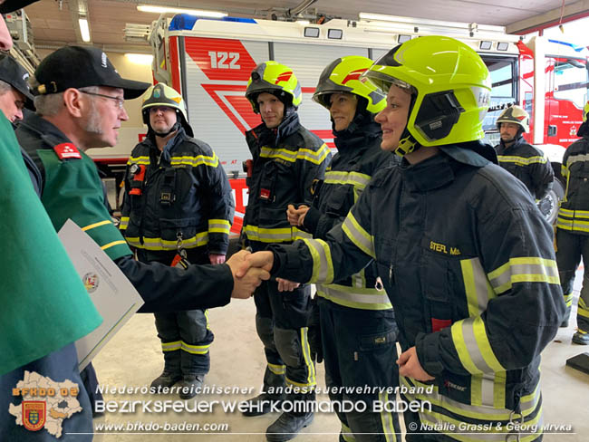 20200229 4 Feuerwehren absolvierten Ausbildungsprüfung Atemschutz in Baden  Fotos: Natalie Grassl & Georg Mrvka