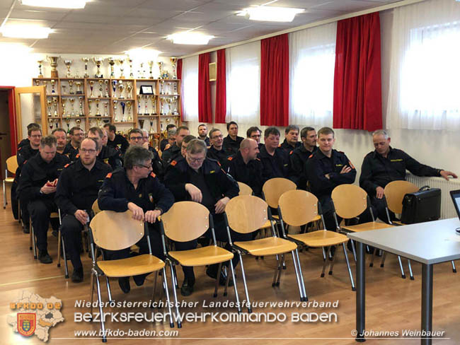 20200229 Kommandanten-Fortbildung 2020 in St.Veit a.d.Triesting  Foto: Johannes Weinbauer