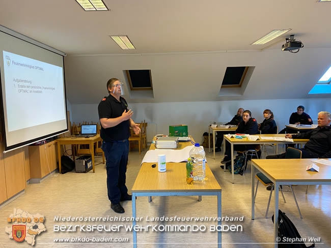 20200926 Modul Grundlagen Führen des Bezirksfeuerwehrkommandos in Pfaffstätten Foto: © Stephan Weil 20200926 Modul Grundlagen Führen des Bezirksfeuerwehrkommandos in Pfaffstätten Foto: © Stephan Weil