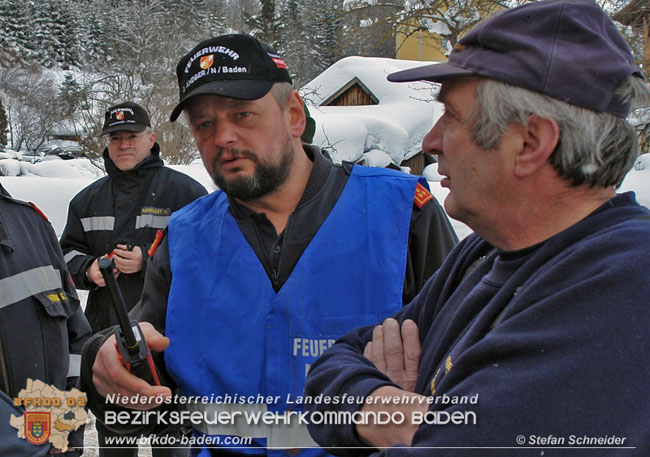 Nachruf Ehrenhauptbrandinspektor Ing. Herbert Cepko FF Alatenmarkt/Triesting   Bild: Stefan Schneider BFKDO Baden