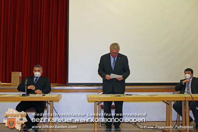 20210120 Mitgliederversammlung und Wahlen FF Pfaffstätten  Foto: FF Pfaffstätten