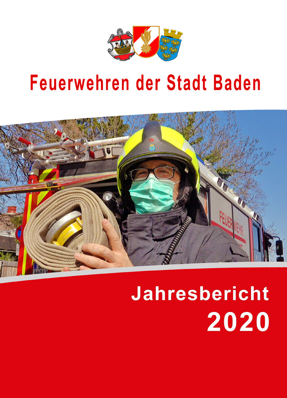 Jahresbericht 2020 der Badener Feuerwehren  Grafik: Stefan Schneider 