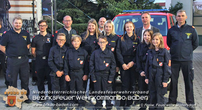 20210828 Fahrzeugweihe - Ehrungen und Auszeichnungen beim Mllersdorfer Feuerwehrfest  Foto:  Freiwillige Feuerwehr Mllersdorf 