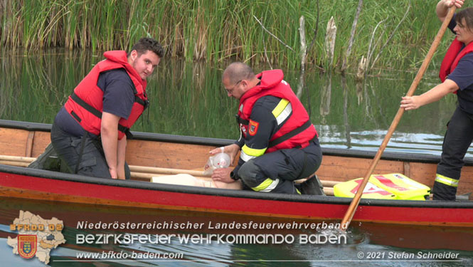 20210918 Bezirks-Wasserdienst Übung in Leobersdorf