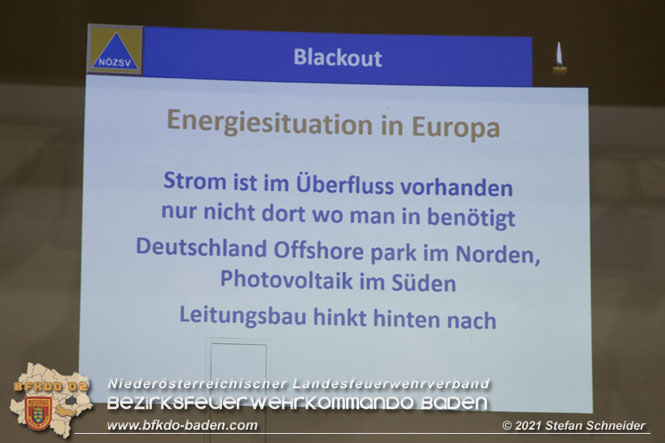 20211015 Vortrag des Zivilschutzverbandes in der Feuerwehrscheune Unterwaltersdorf über das Thema Blackout  FOTO: © Stefan Schneider