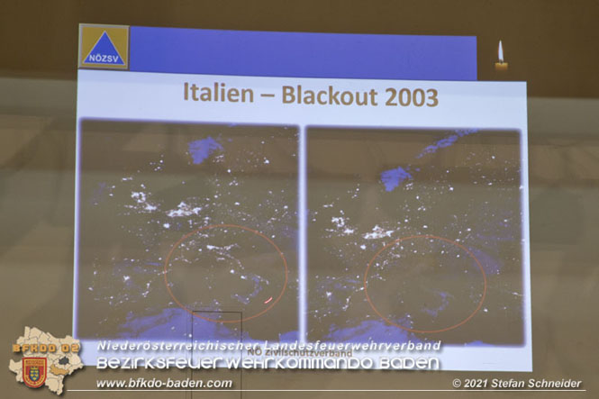 20211015 Vortrag des Zivilschutzverbandes in der Feuerwehrscheune Unterwaltersdorf über das Thema Blackout  FOTO: © Stefan Schneider