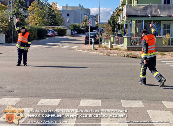 20211016 Verkehrsregler Ausbildung im Abschnitt Baden-Land  Foto: Freiwillige Feuerwehr Heiligenkreuz