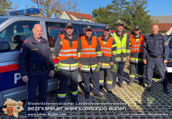 20211016 Verkehrsregler Ausbildung im Abschnitt Baden-Land  Foto: Freiwillige Feuerwehr Heiligenkreuz