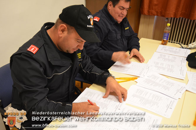 20211023 Wissenstest der Feuerwehrjugend 2021 Bezirk BADEN in Baden  Foto: BSB Markus Trobits