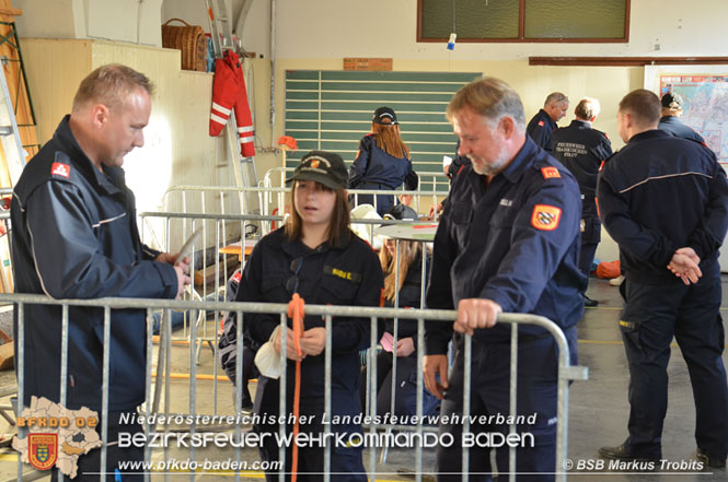 20211023 Wissenstest der Feuerwehrjugend 2021 Bezirk BADEN in Baden  Foto: BSB Markus Trobits